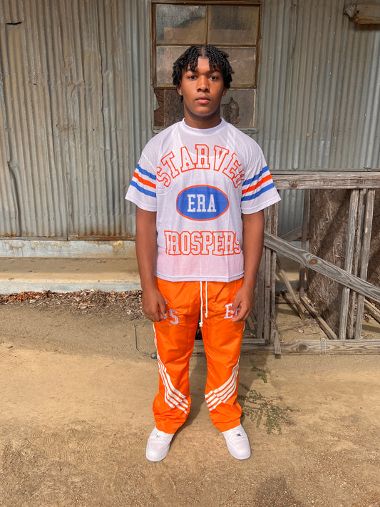 Prosper Orange & Blue Jersey Set